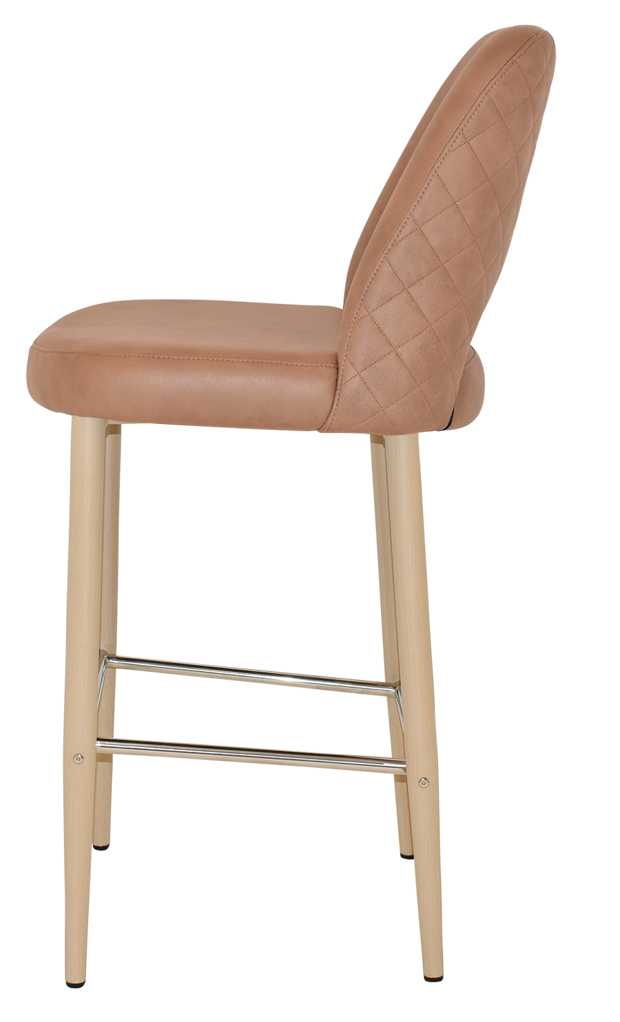 EZ STOOL ALBURY SIDE 750 METAL BIRCH