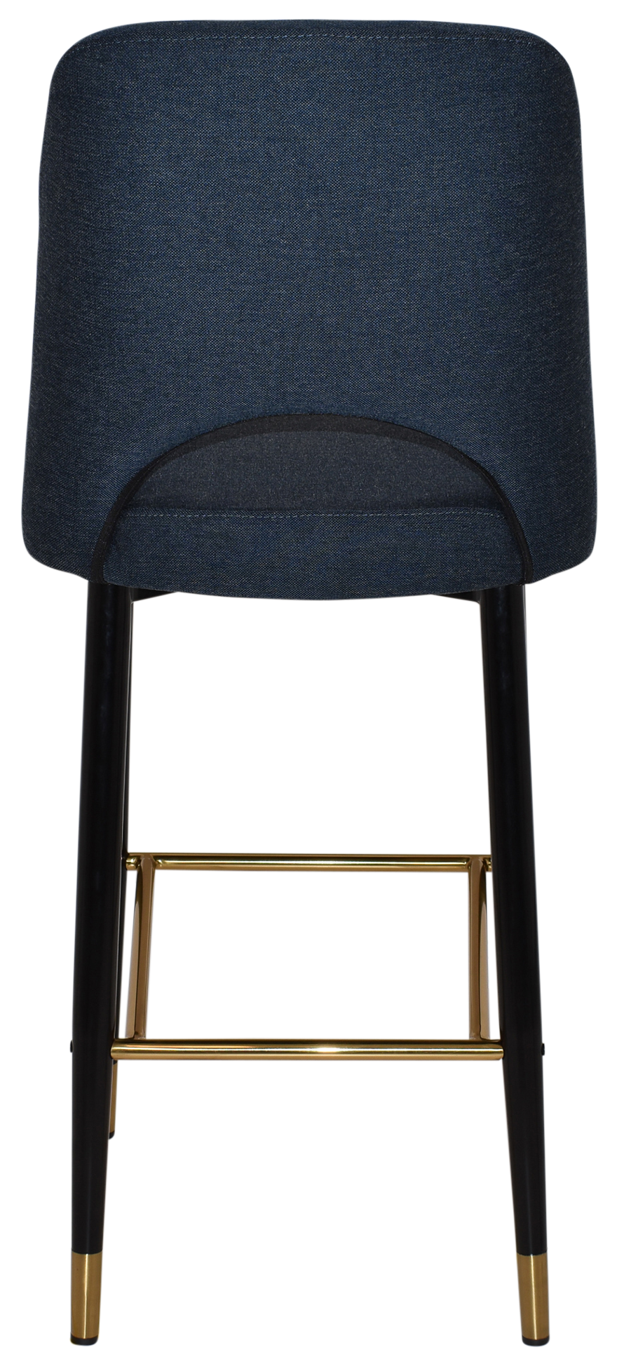 EZ STOOL ALBURY SIDE 750 METAL BLACK BRASS