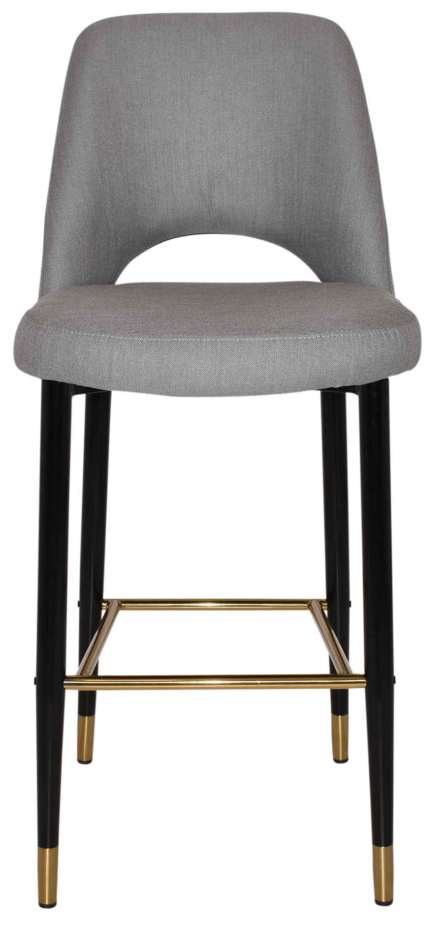 EZ STOOL ALBURY SIDE 750 METAL BLACK BRASS