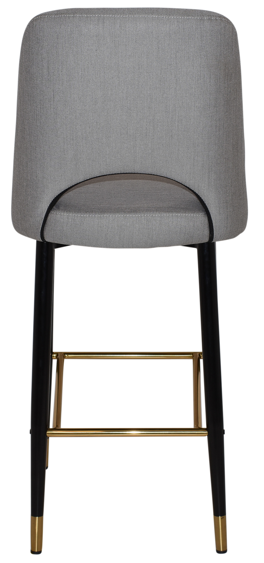 EZ STOOL ALBURY SIDE 750 METAL BLACK BRASS