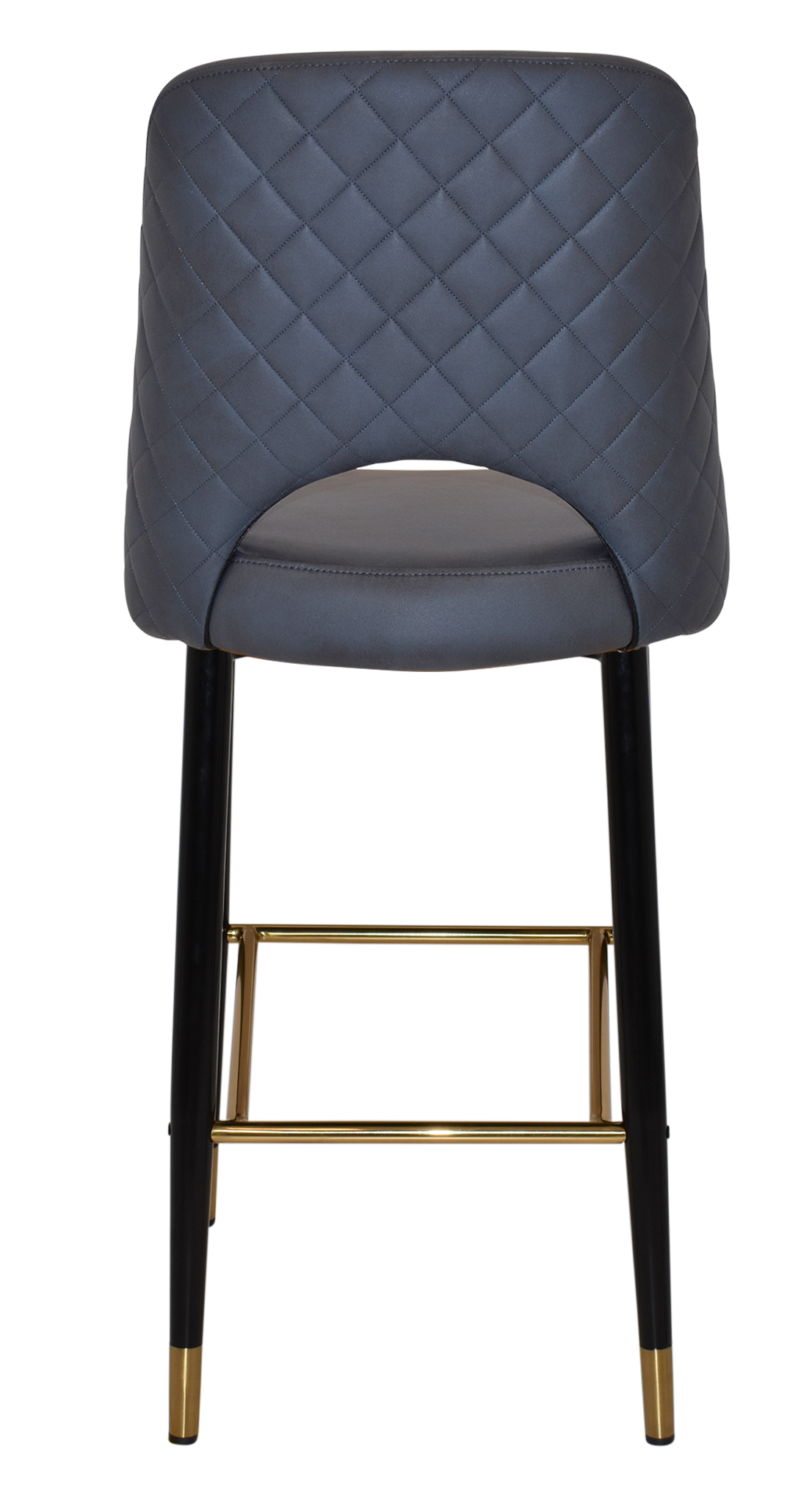 EZ STOOL ALBURY SIDE 750 METAL BLACK BRASS