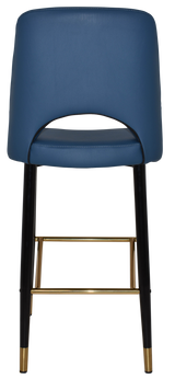 EZ STOOL ALBURY SIDE 750 METAL BLACK BRASS
