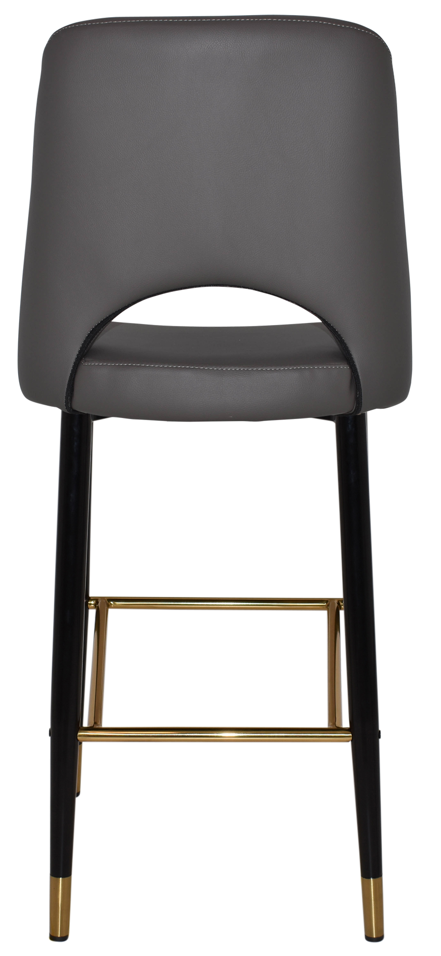 EZ STOOL ALBURY SIDE 750 METAL BLACK BRASS