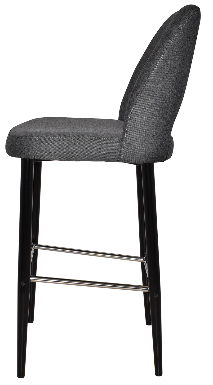 EZ STOOL ALBURY SIDE 750 METAL BLACK
