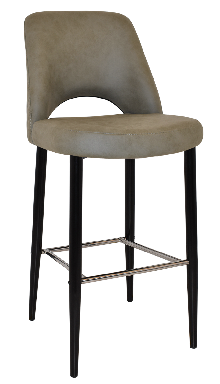 EZ STOOL ALBURY SIDE 750 METAL BLACK