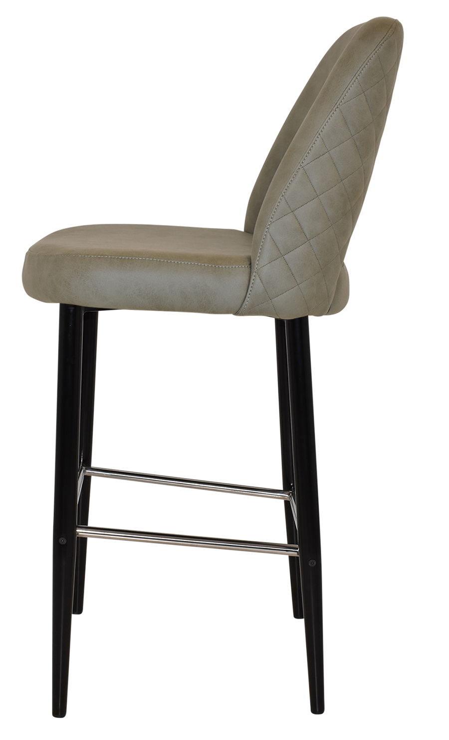 EZ STOOL ALBURY SIDE 750 METAL BLACK