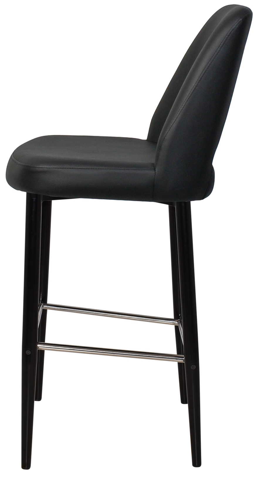 EZ STOOL ALBURY SIDE 750 METAL BLACK