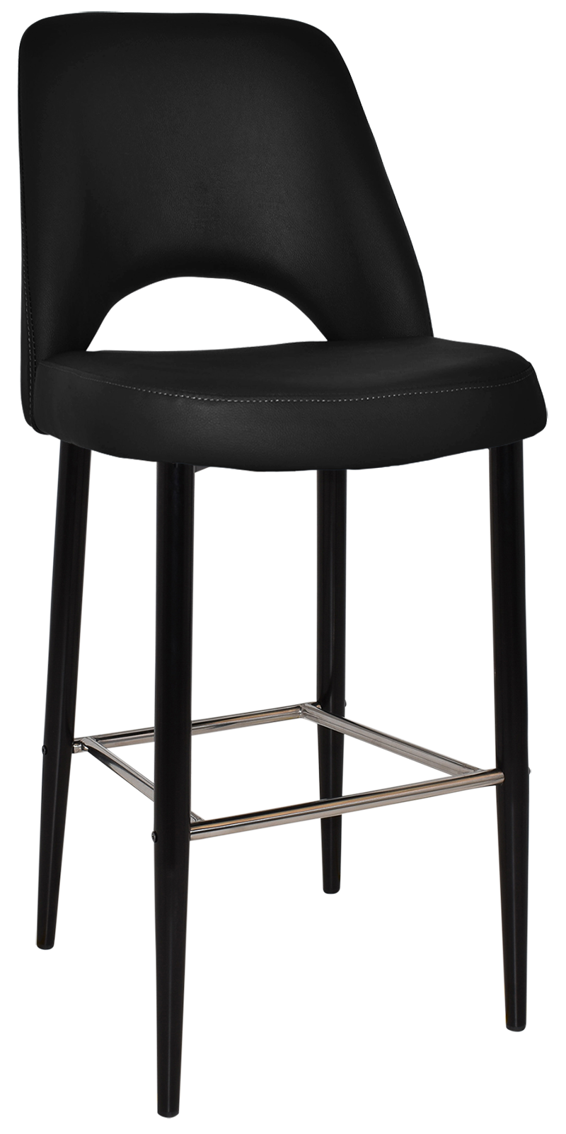 EZ STOOL ALBURY SIDE 750 METAL BLACK
