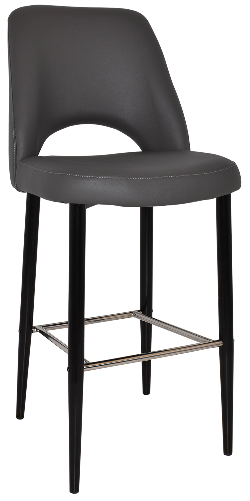 EZ STOOL ALBURY SIDE 750 METAL BLACK