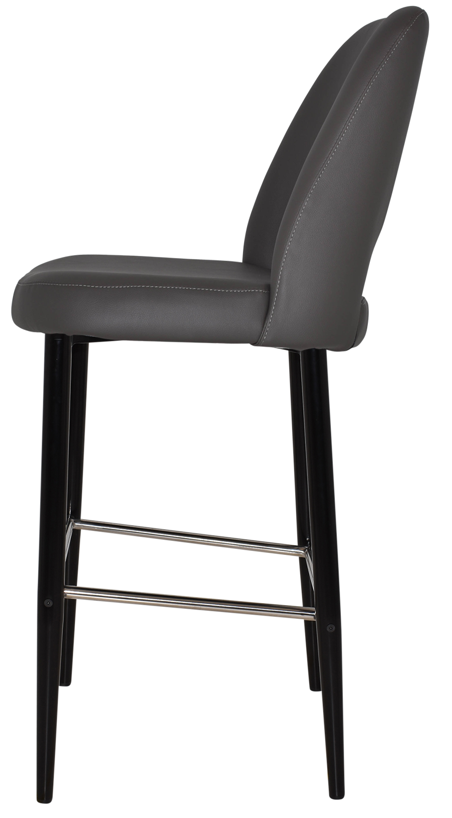 EZ STOOL ALBURY SIDE 750 METAL BLACK