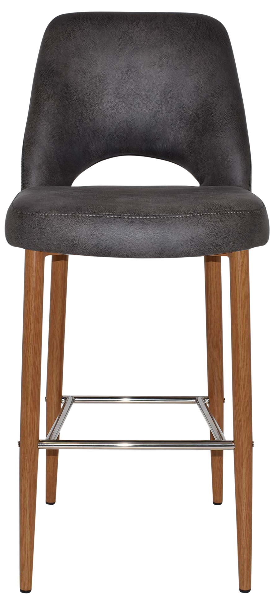EZ STOOL ALBURY SIDE 750 METAL LIGHTOAK