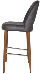 EZ STOOL ALBURY SIDE 750 METAL LIGHTOAK