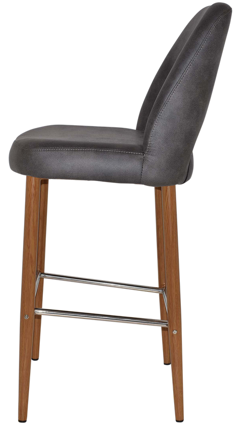 EZ STOOL ALBURY SIDE 750 METAL LIGHTOAK