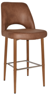 EZ STOOL ALBURY SIDE 750 METAL LIGHTOAK