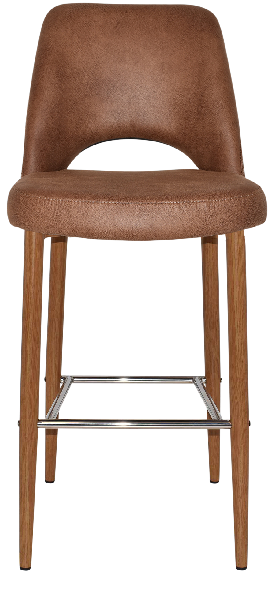 EZ STOOL ALBURY SIDE 750 METAL LIGHTOAK