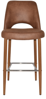 EZ STOOL ALBURY SIDE 750 METAL LIGHTOAK