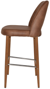 EZ STOOL ALBURY SIDE 750 METAL LIGHTOAK