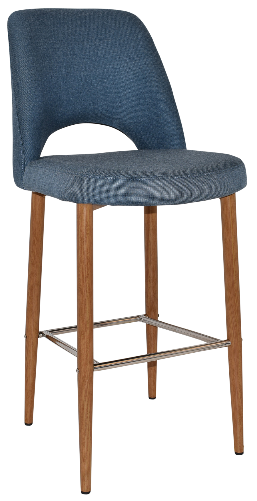 EZ STOOL ALBURY SIDE 750 METAL LIGHTOAK