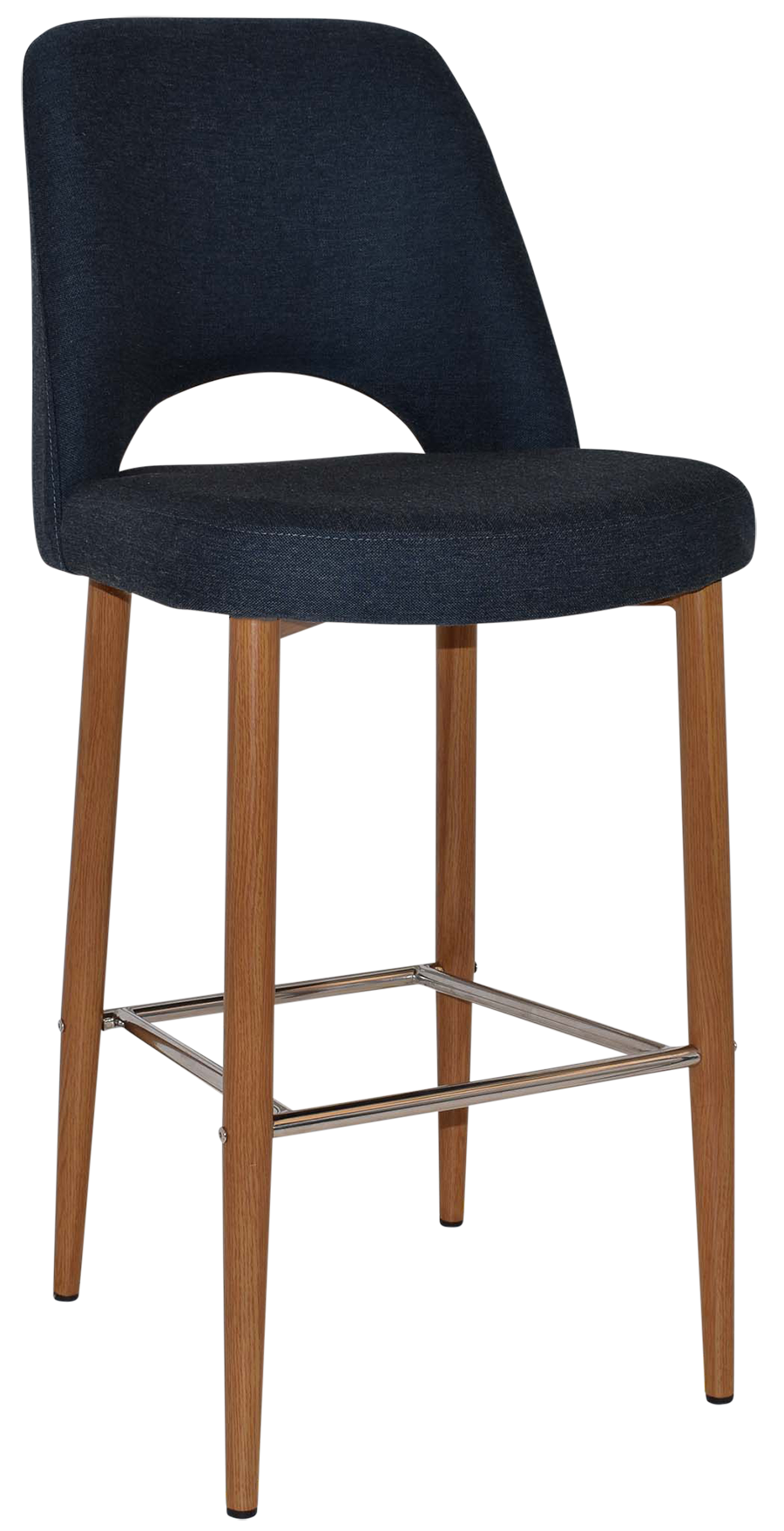 EZ STOOL ALBURY SIDE 750 METAL LIGHTOAK