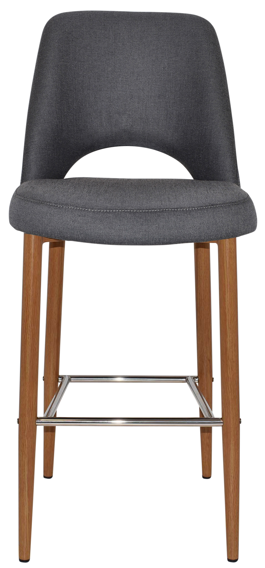 EZ STOOL ALBURY SIDE 750 METAL LIGHTOAK