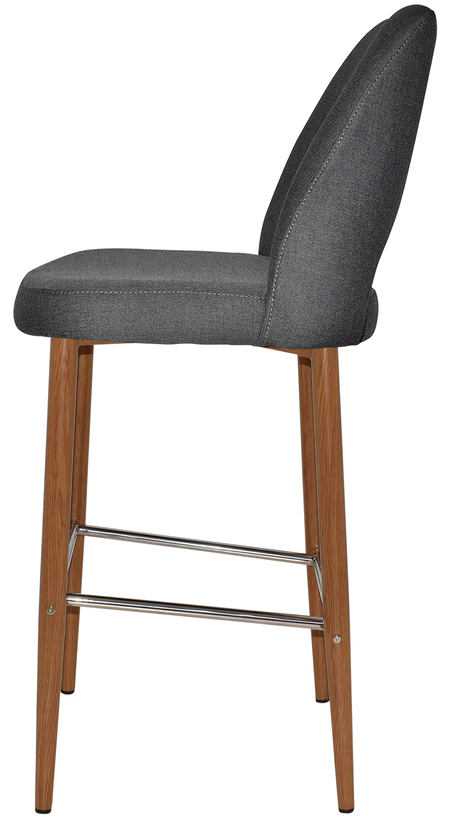 EZ STOOL ALBURY SIDE 750 METAL LIGHTOAK