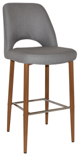 EZ STOOL ALBURY SIDE 750 METAL LIGHTOAK
