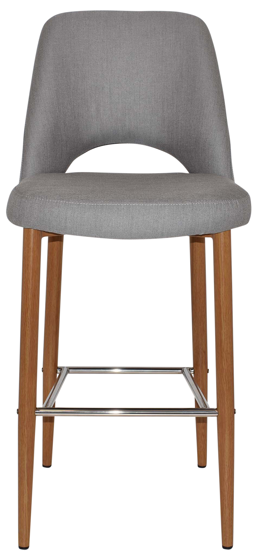 EZ STOOL ALBURY SIDE 750 METAL LIGHTOAK
