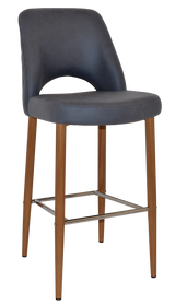 EZ STOOL ALBURY SIDE 750 METAL LIGHTOAK