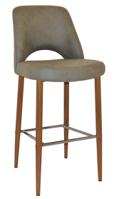 EZ STOOL ALBURY SIDE 750 METAL LIGHTOAK