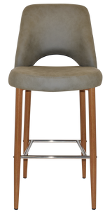 EZ STOOL ALBURY SIDE 750 METAL LIGHTOAK