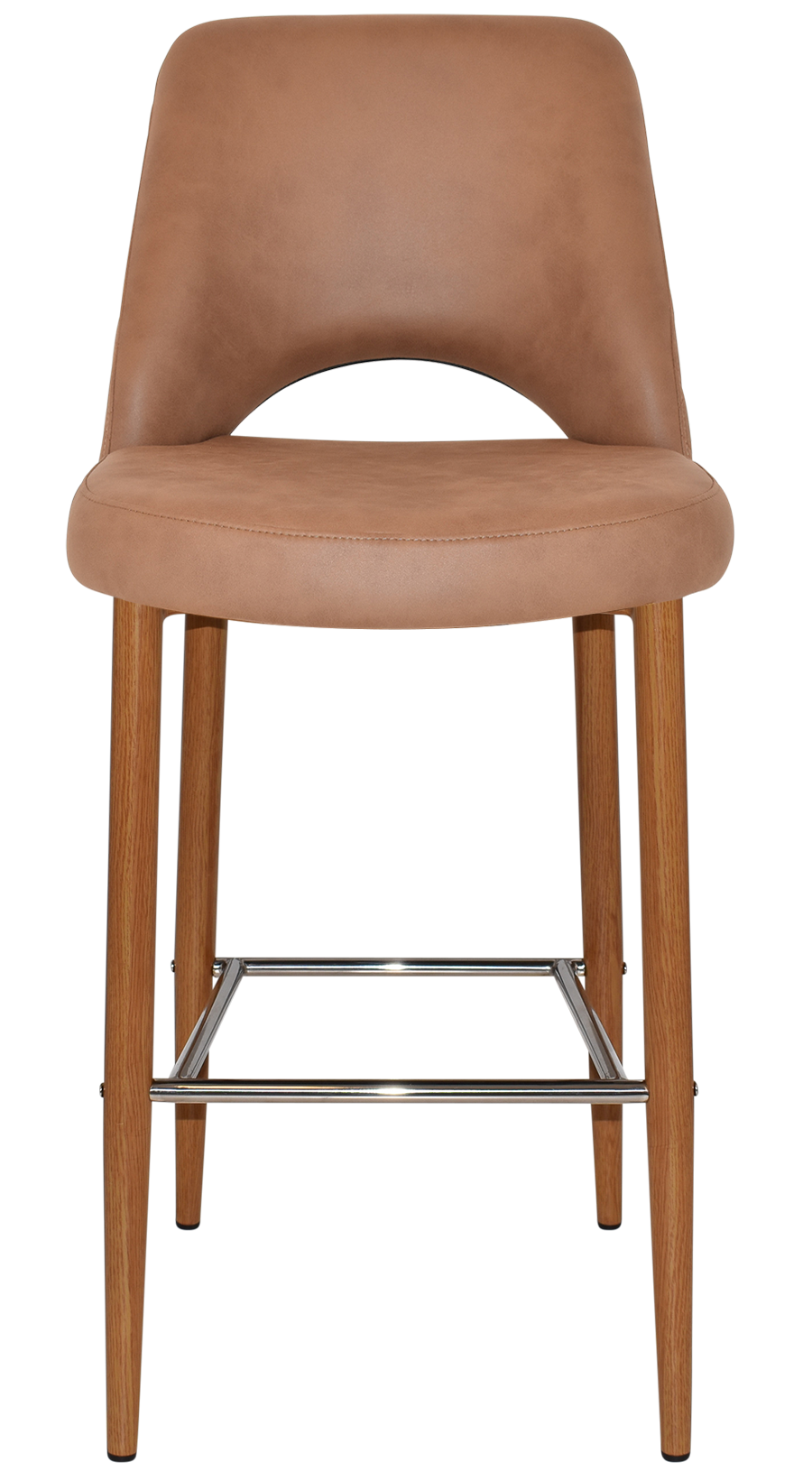 EZ STOOL ALBURY SIDE 750 METAL LIGHTOAK