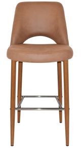 EZ STOOL ALBURY SIDE 750 METAL LIGHTOAK