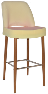 EZ STOOL ALBURY SIDE 750 METAL LIGHTOAK