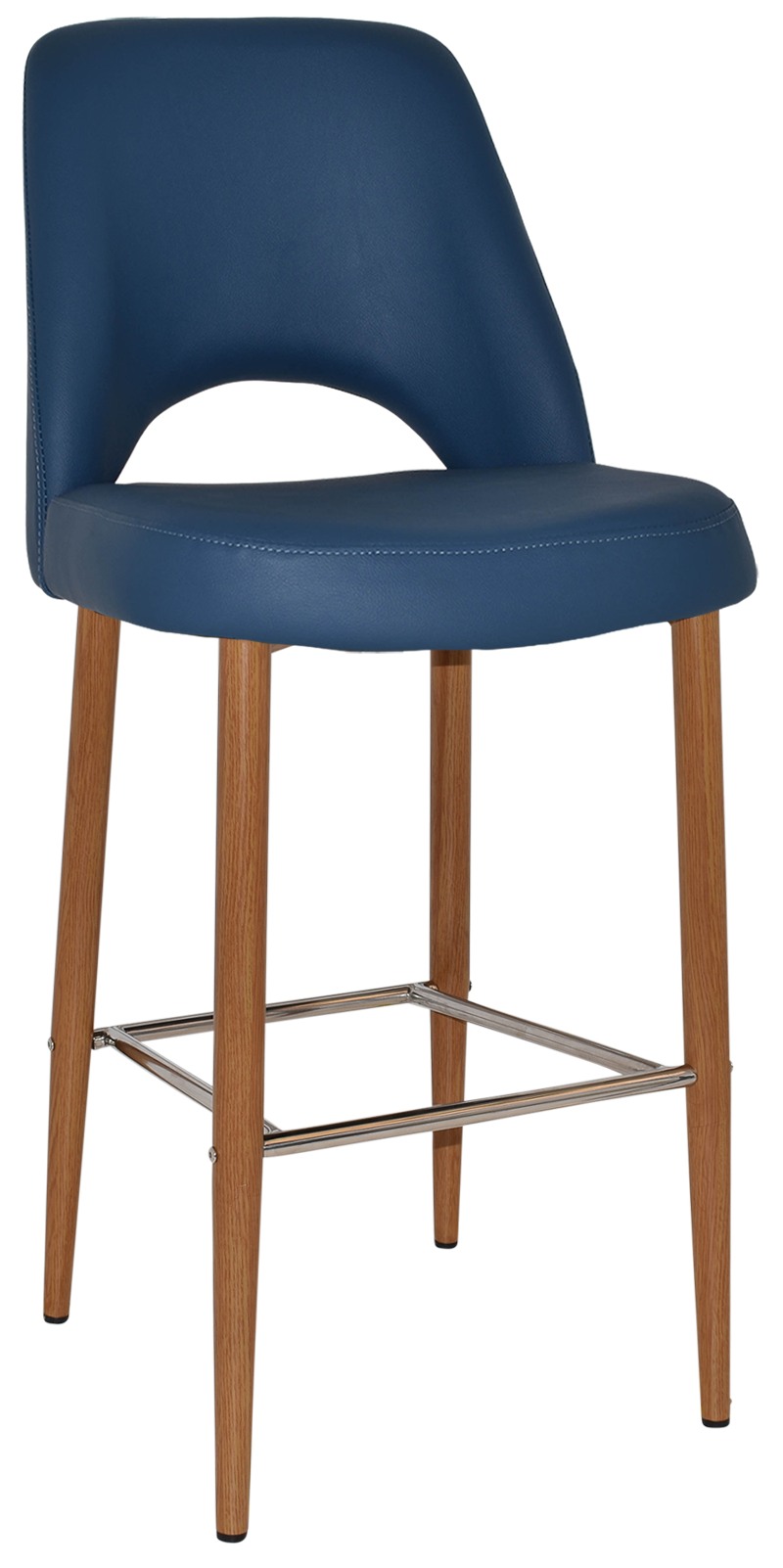 EZ STOOL ALBURY SIDE 750 METAL LIGHTOAK