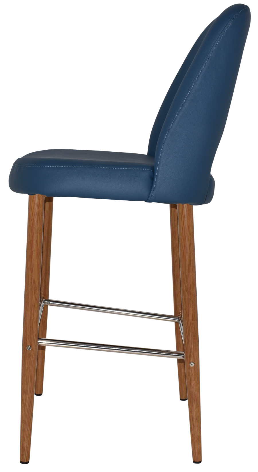 EZ STOOL ALBURY SIDE 750 METAL LIGHTOAK
