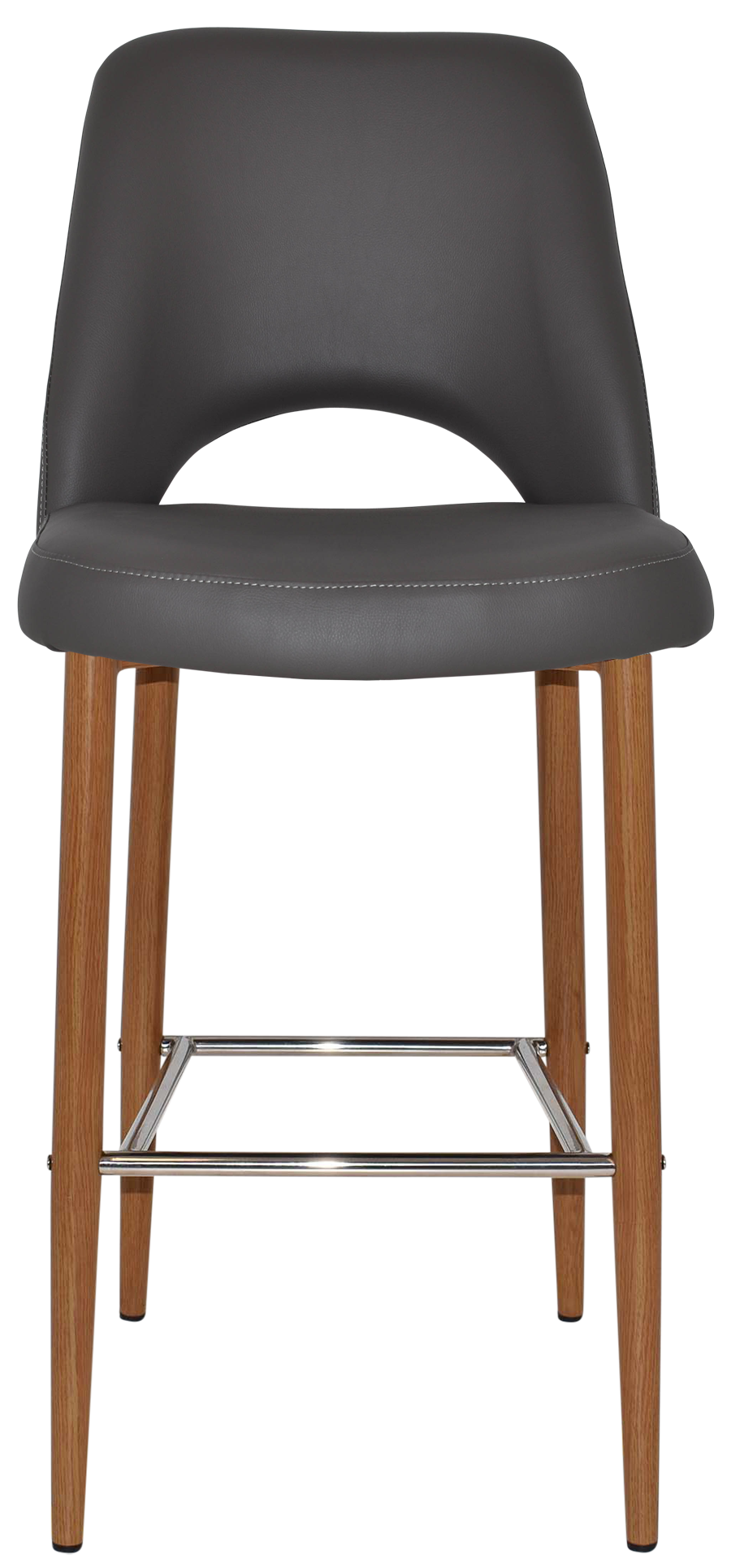 EZ STOOL ALBURY SIDE 750 METAL LIGHTOAK