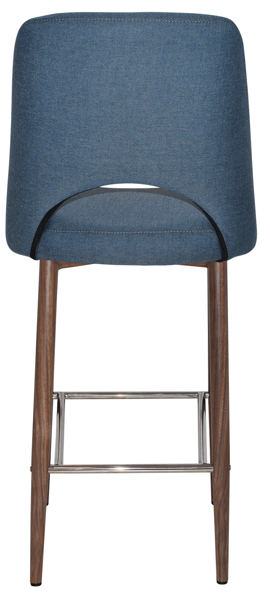EZ STOOL ALBURY SIDE 750 METAL LIGHT WALNUT