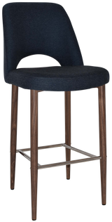 EZ STOOL ALBURY SIDE 750 METAL LIGHT WALNUT
