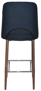 EZ STOOL ALBURY SIDE 750 METAL LIGHT WALNUT