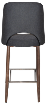 EZ STOOL ALBURY SIDE 750 METAL LIGHT WALNUT