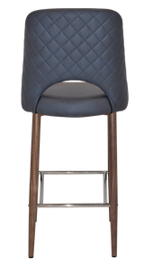 EZ STOOL ALBURY SIDE 750 METAL LIGHT WALNUT