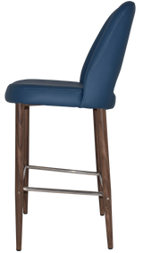EZ STOOL ALBURY SIDE 750 METAL LIGHT WALNUT