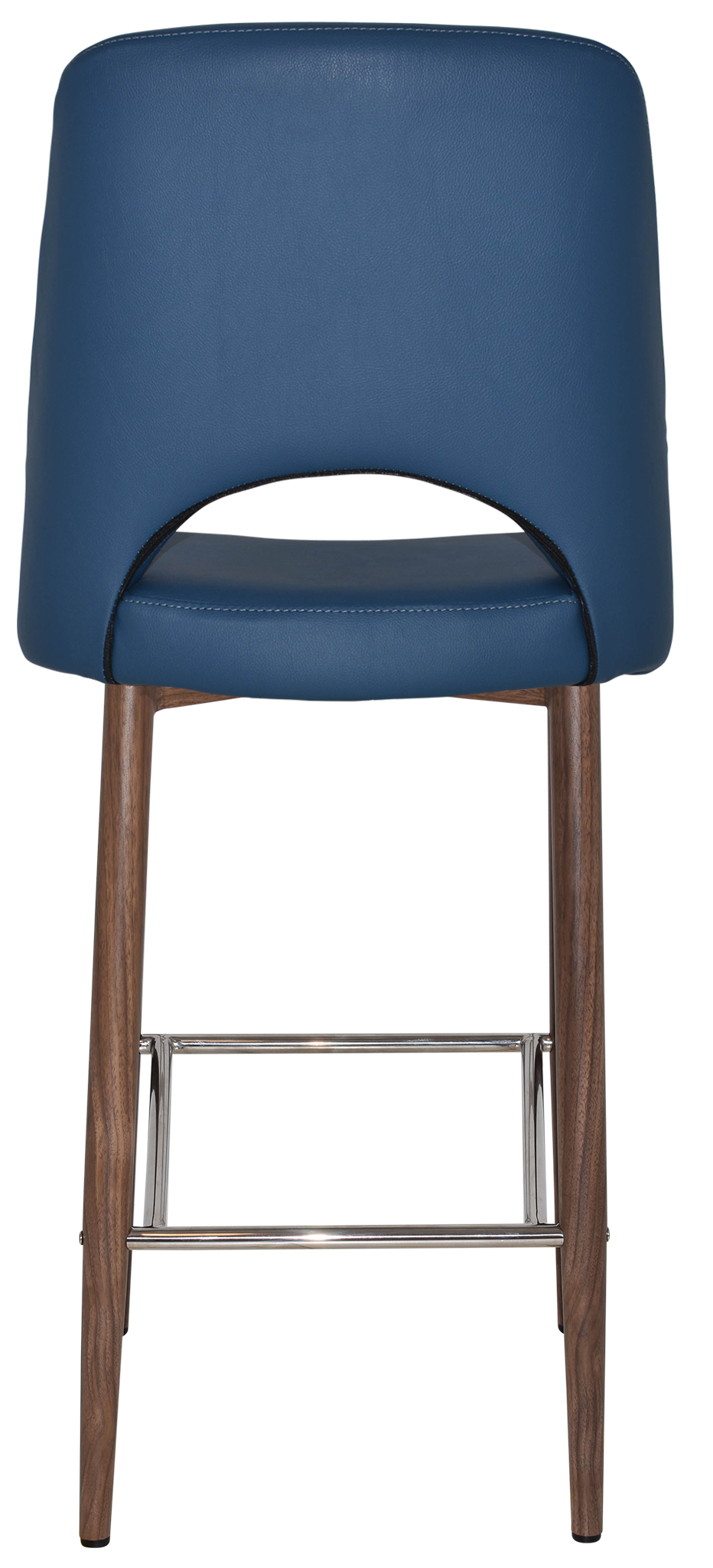 EZ STOOL ALBURY SIDE 750 METAL LIGHT WALNUT