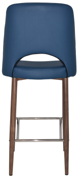 EZ STOOL ALBURY SIDE 750 METAL LIGHT WALNUT