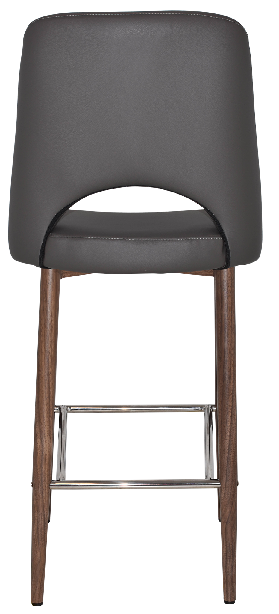 EZ STOOL ALBURY SIDE 750 METAL LIGHT WALNUT