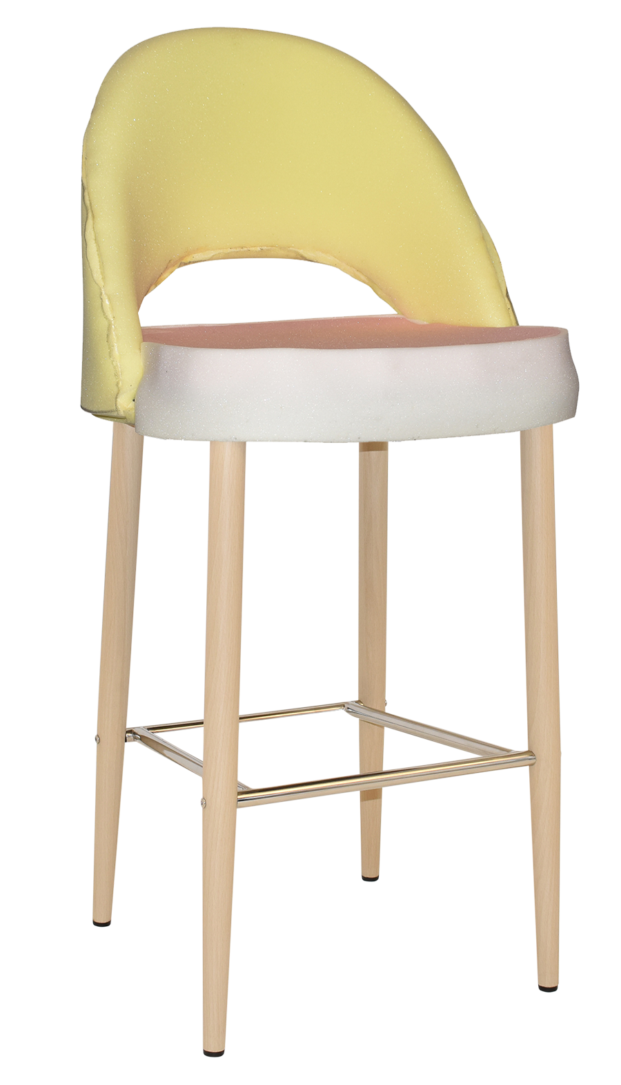 EZ STOOL CHEVRON 750 METAL BIRCH