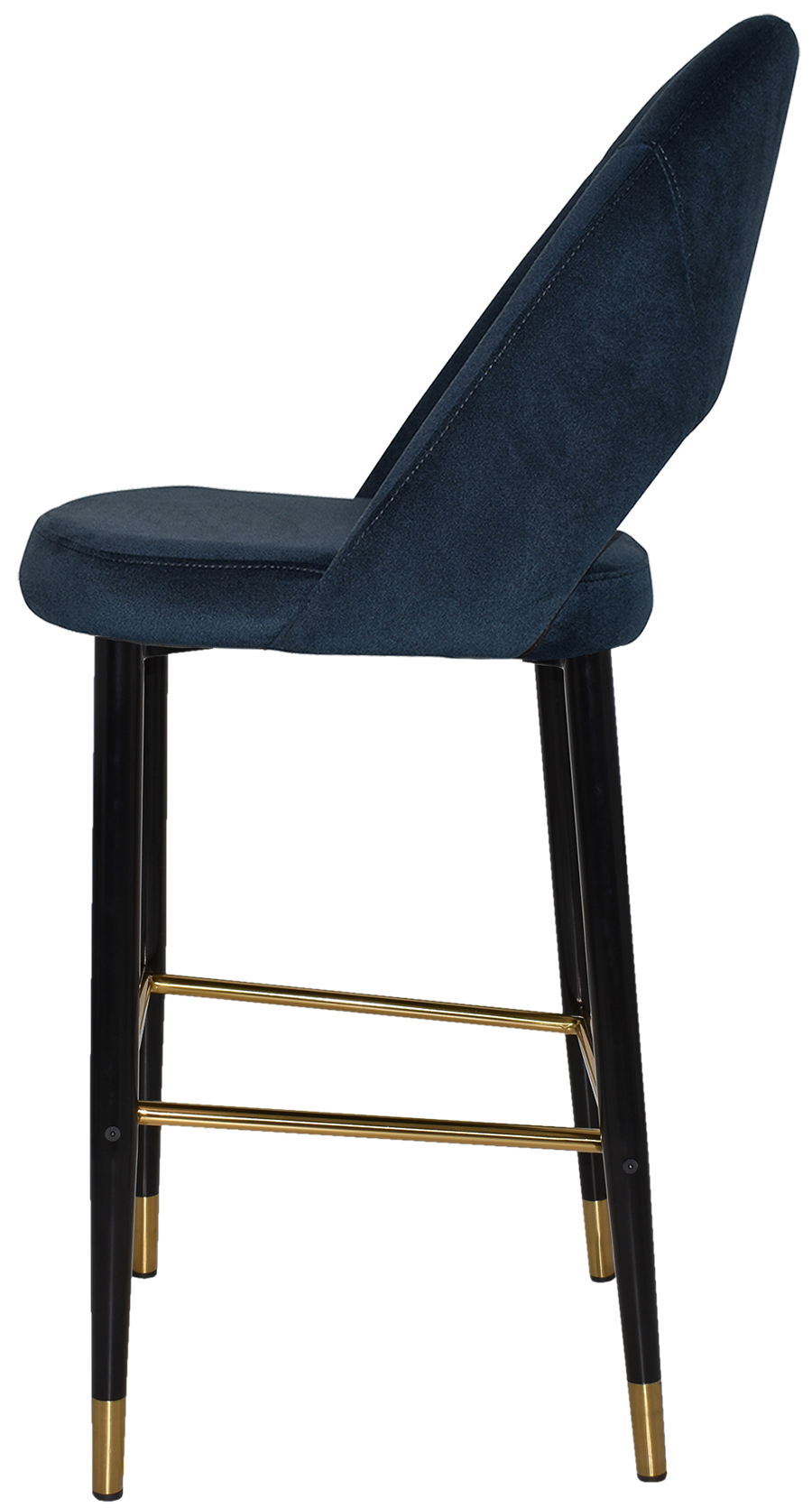 EZ STOOL CHEVRON 750 METAL BLACK BRASS