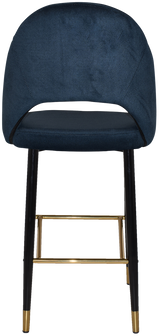 EZ STOOL CHEVRON 750 METAL BLACK BRASS