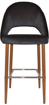 EZ STOOL CHEVRON 750 METAL LIGHTOAK