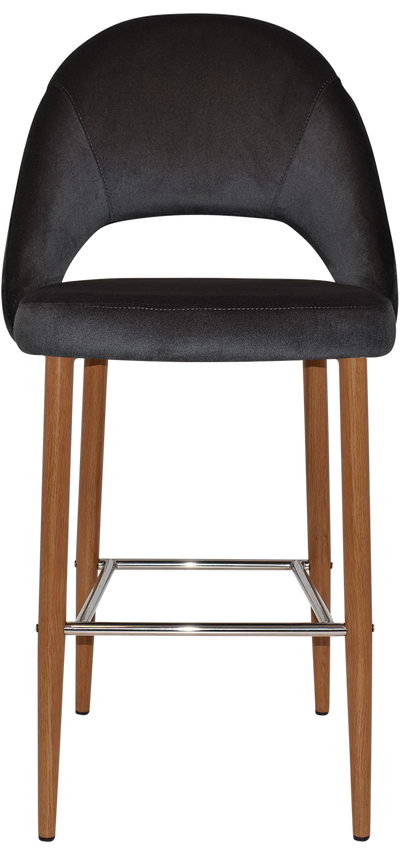 EZ STOOL CHEVRON 750 METAL LIGHTOAK